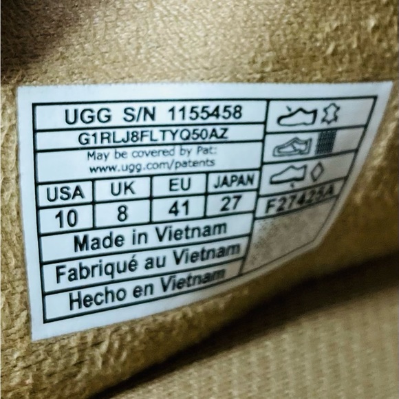 New Ugg Goldenstar Hi Slide Platform 
Sandal Women’s Various Sizes Sand - Picture 8 of 8